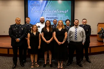EMS Training Institute celebrates 11 new paramedics in inaugural class