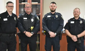 4 new officers join Reid Health Police Department | Reid Health