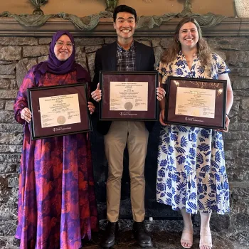 3 graduate from Family Medicine Residency Program with 1 to return to Reid next year