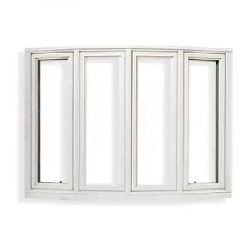 a white window with a glass panel