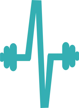 a close up of a logo