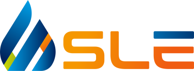 a black and yellow logo