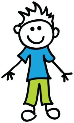 Boy Mascot for ARAC Roof It Forward