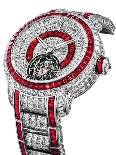 Caviar Tourbillon Diamond Bracelet Diamonds Rubies Jacob Co