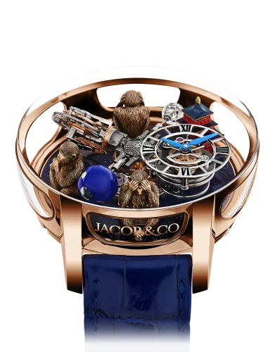 a close up of a watch