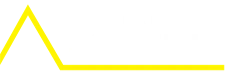 Balken Roofing logo with yellow roofline graphic and bold white text on black background