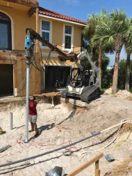 Cantsink Helical Pile Construction Orlando and Central Florida