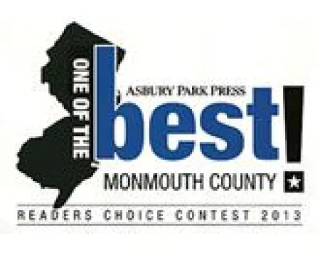 Logo for Asbury Park Press One of the Best Monmouth County Readers Choice Contest 2012 award.