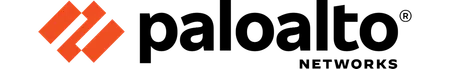 Palo Alto Networks logo with two orange parallelograms on a transparent background.