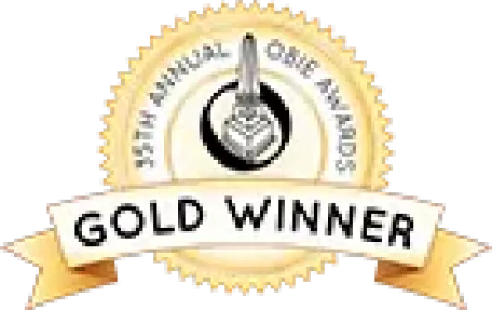 Obie Awards Gold Winner badge