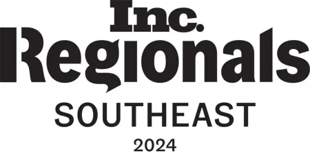 Inc. Regional Southwest Awards 2024 logo featuring bold typography and location icon.