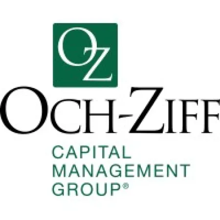 OCH-ZIFF Capital Management Group logo with green square and stylized OZ letters