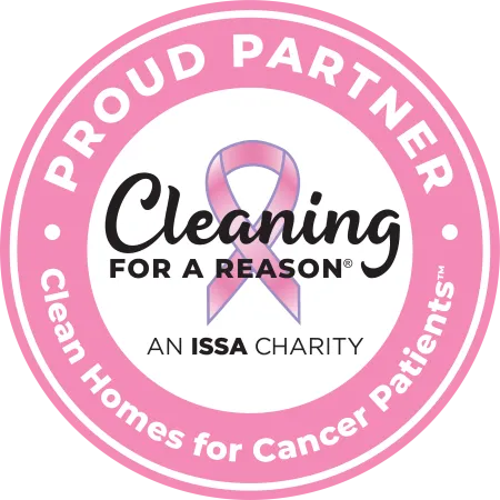proud partner of Cleaning For a Reason