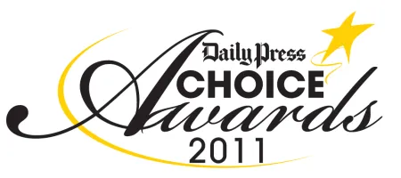 Daily Press Choice Awards 2011 logo with black text and a yellow star graphic swirl