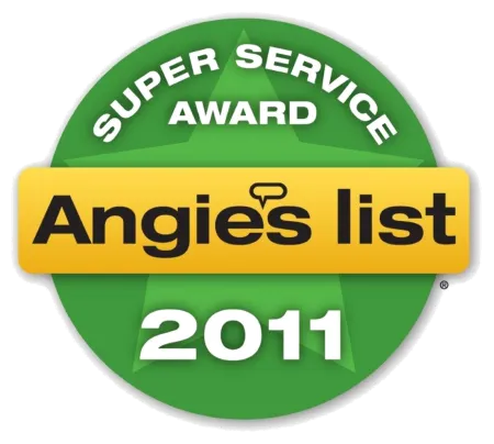 2011 Angie's List Super Service Award recipient