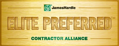 James Hardie Preferred Contractor Logo for Nelson Exteriors