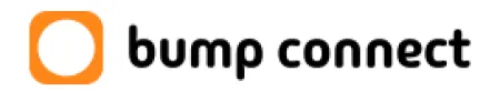 Bump Connect logo with an orange rounded square icon and black lowercase text