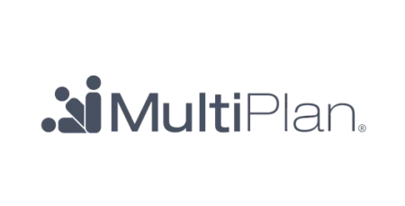 MultiPlan logo with stylized dots and bold text on a transparent background