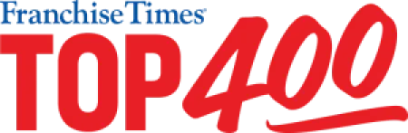 Franchise Times Top 400 logo with blue and red text highlighting franchise rankings.
