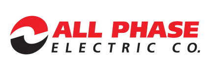 Logos of ACE Hardware Home Services and All Phase Electric Co. side by side on a transparent background