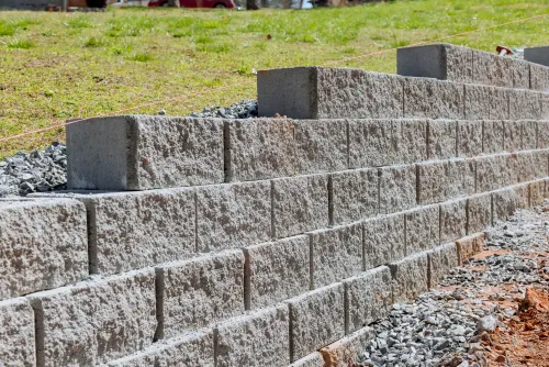 Construct Concrete Block Wall