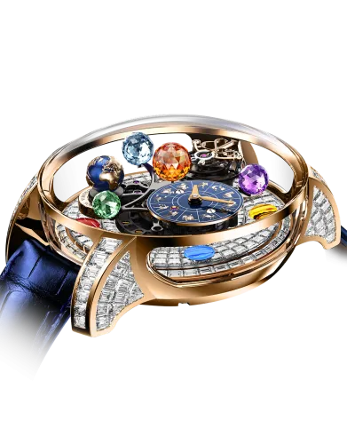 Astronomia Solar Baguette Jewelry – Planets – Zodiac – Rose Gold