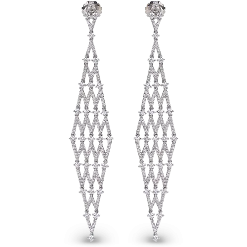 Diamond Chandelier Earrings