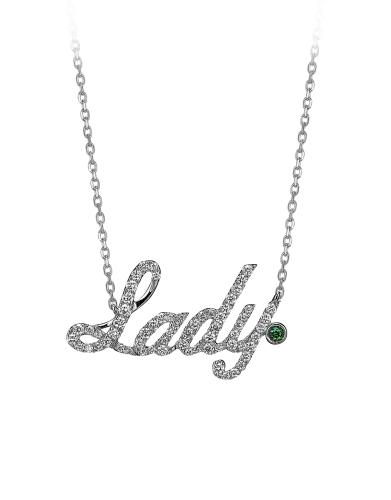 White Gold Lady Necklace