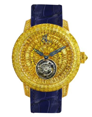Caviar Tourbillon Baguette Yellow Sapphires 47mm