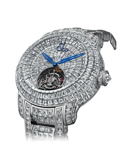 Caviar Tourbillon Diamond Bracelet 44mm