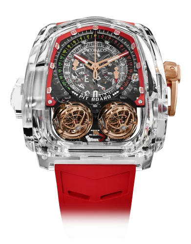Twin Turbo Furious Sapphire Crystal Red Inner Ring