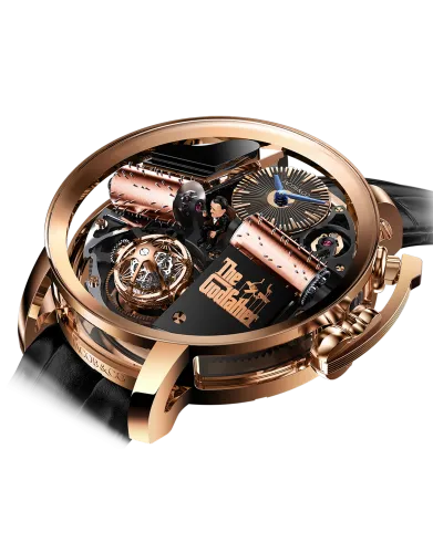 Opera Godfather Musical Watch Rose Gold