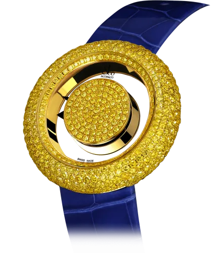 Brilliant Mystery Pave Yellow Diamonds (44MM)