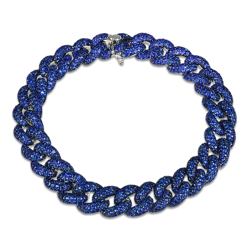 Sapphire Chain Bracelet