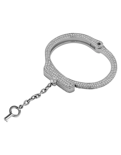 Key Cuff Full Pave Bracelet