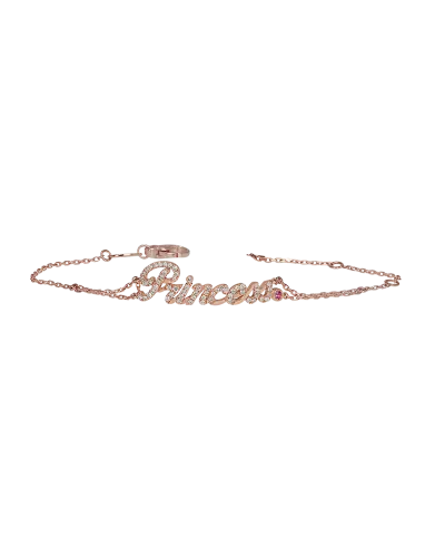 Smaller Rose Gold Princess Bracelet