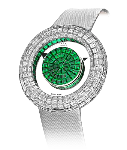 BRILLIANT MYSTERY BAGUETTE EMERALDS (38MM)