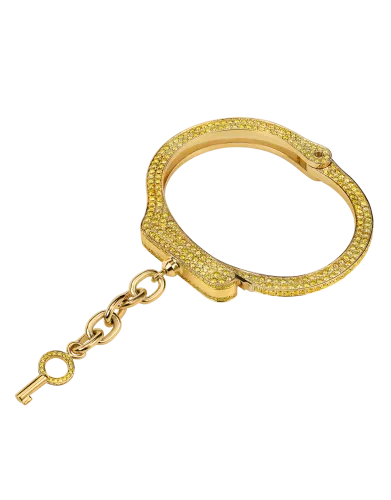 Key Cuff Full Pave Bracelet