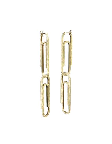 Paper Clip Earrings