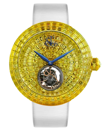 Brilliant Flying Tourbillon Yellow Sapphires