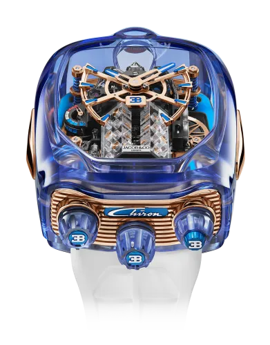 Bugatti Chiron Blue Sapphire Crystal