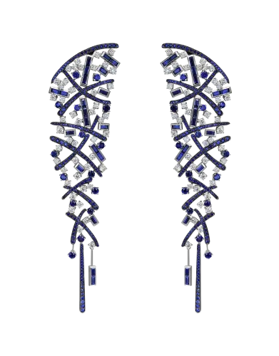 Sapphire Carnivale Earrings