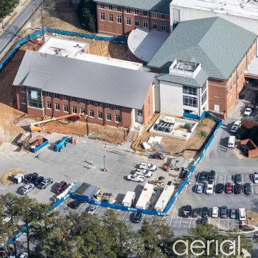 Construction of the new animal science building