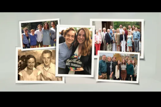 Berry alumni photo collage