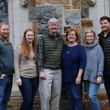 a group of people posing for a photo