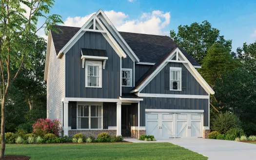 a house with a large front yard