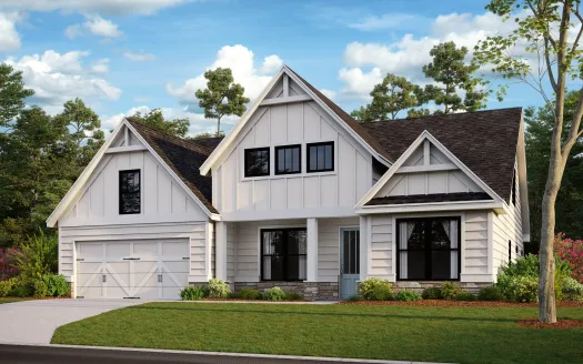a house with many windows and a light exterior