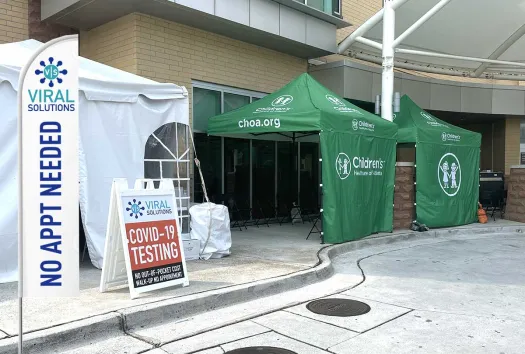 Viral Solutions Covid Testing Atlanta Children's Healthcare at Hughes Spalding