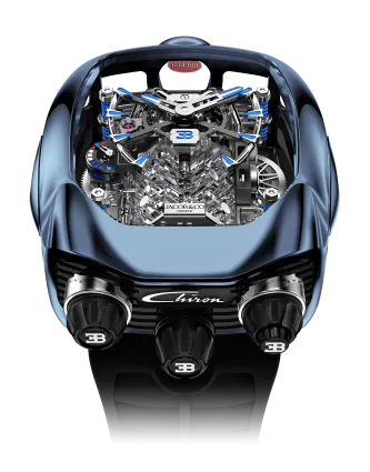 Bugatti Chiron Blue Titanium