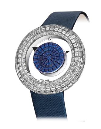 Brilliant Mystery Baguette Blue Sapphires (38MM)
